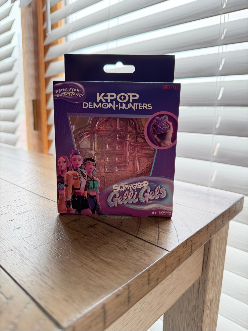 KPOP Demon Hunters Gelli Gels — Purple Sensory Toy